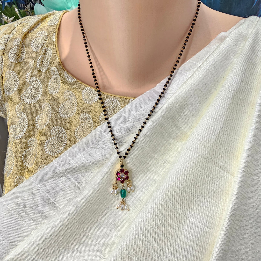 20" Kundan Mangalsutra set