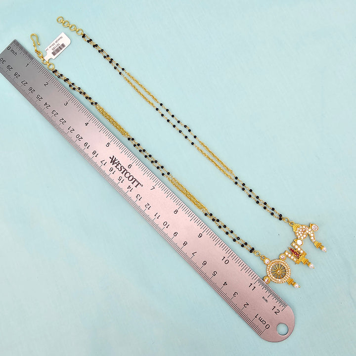 24"Shanku Chakra BlackBeads