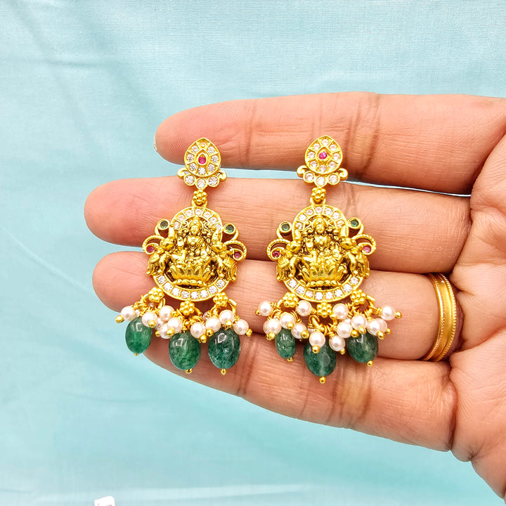 24" Lakshmi Black Beads