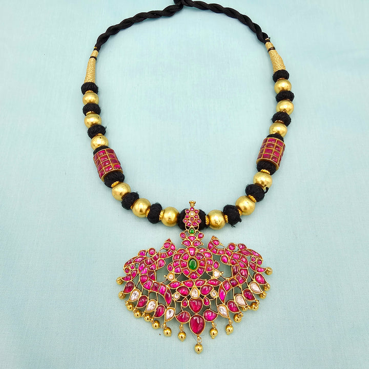 Kundan Black thread