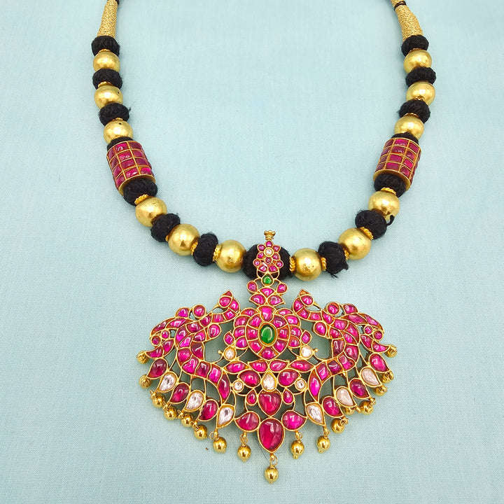 Kundan Black thread