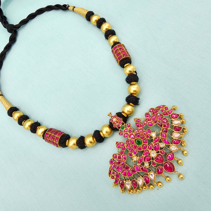 Kundan Black thread
