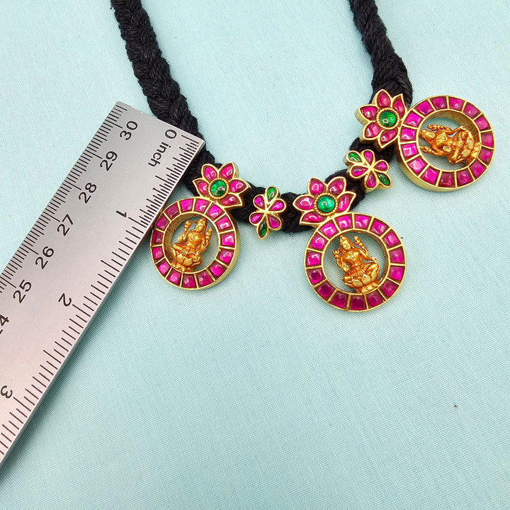 Kundan Thread Necklace