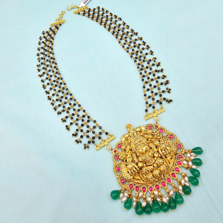 Nakshi Net Necklace