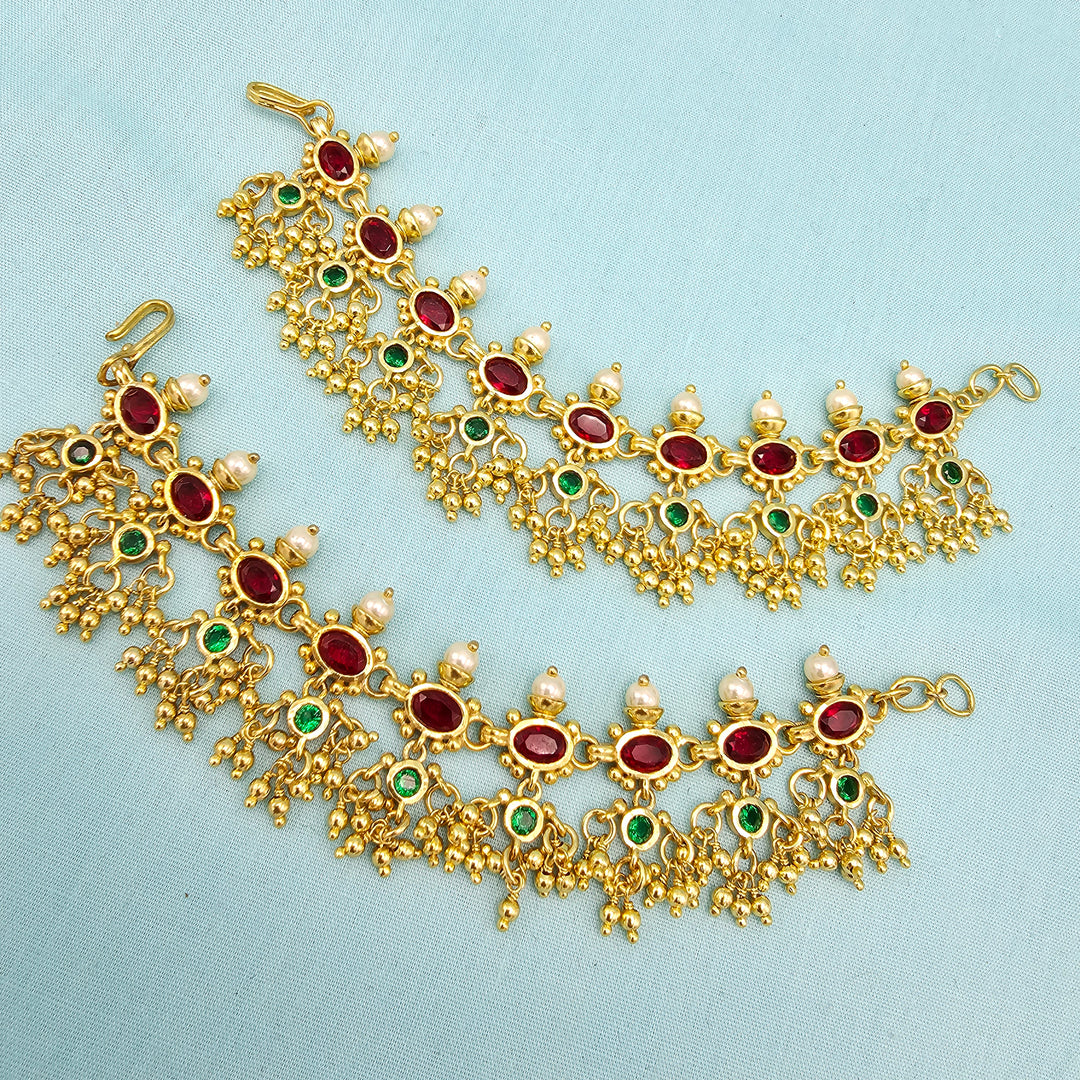 Silver CZ Chempaswaralu