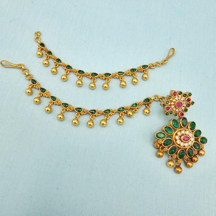 Silver Emerald Chempaswaralu