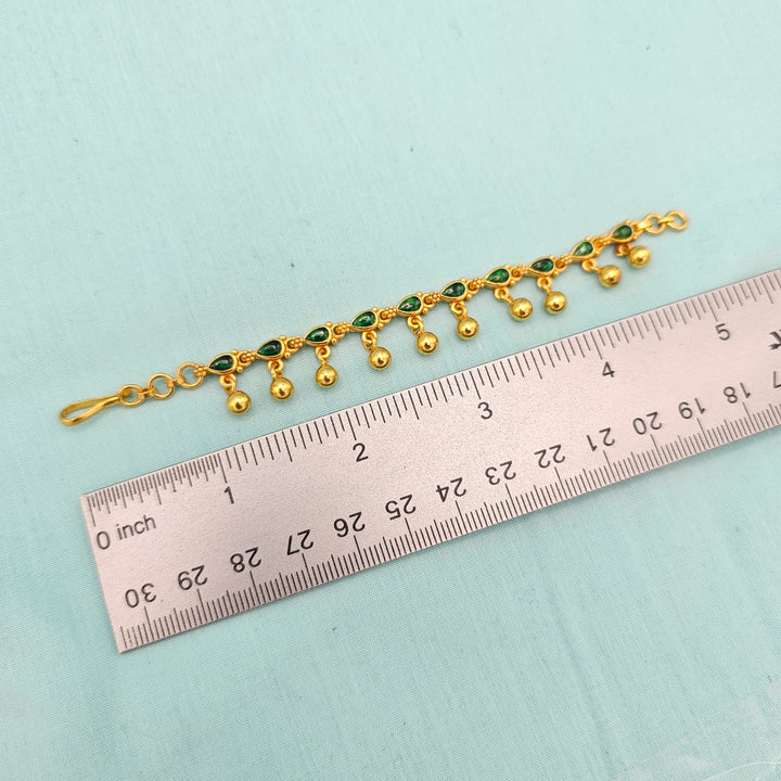 Silver Emerald Chempaswaralu