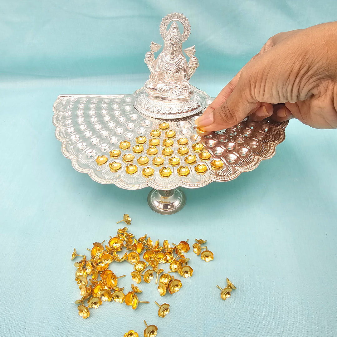 Silver Ashtotaram Stand