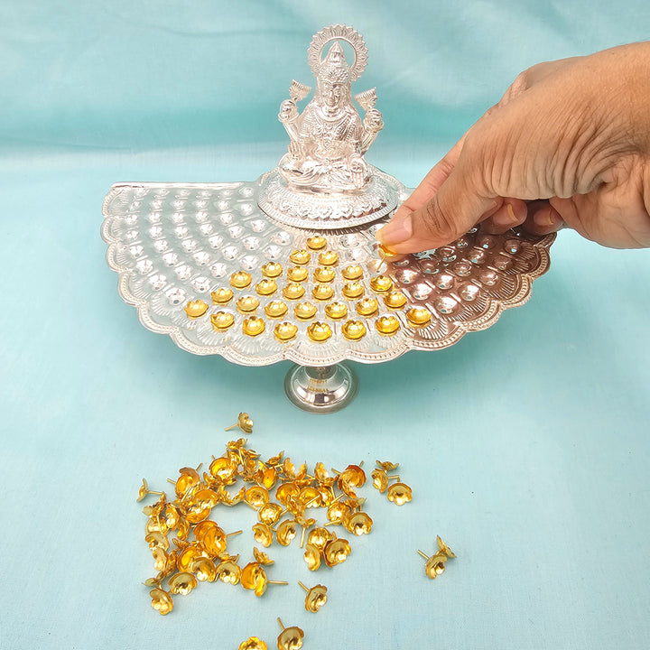 Silver Ashtotaram Stand