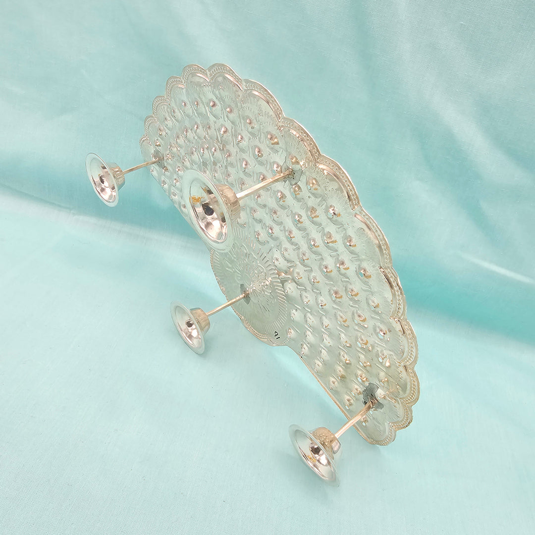 Silver Ashtotaram Stand