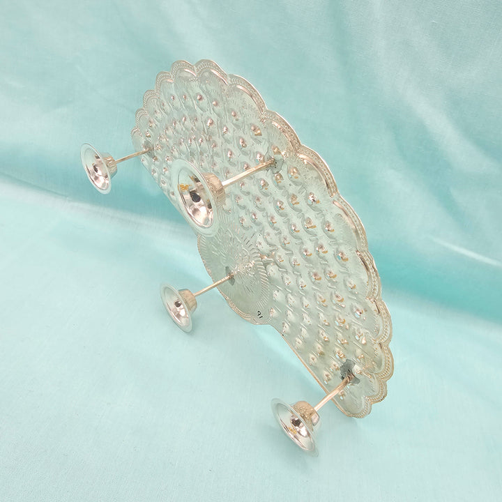 Silver Ashtotaram Stand