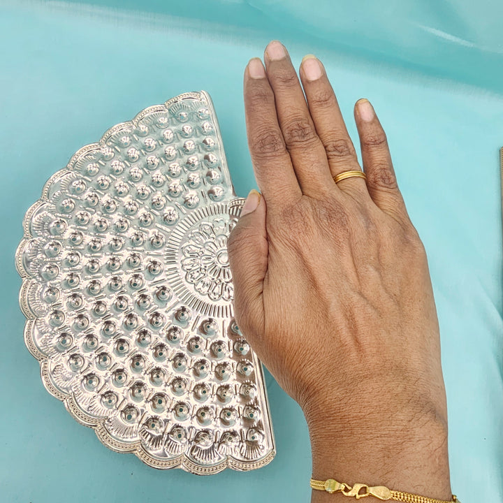 Silver Ashtotaram Stand