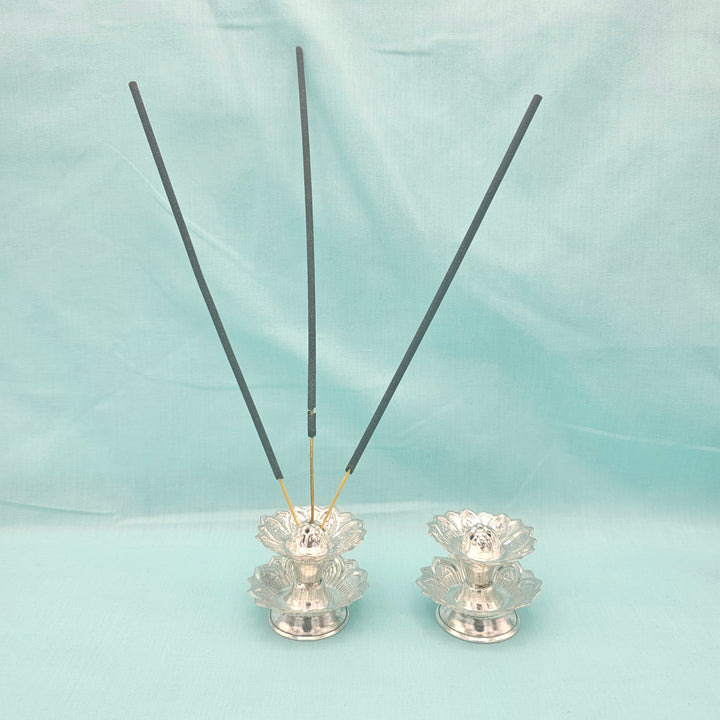 Silver Agarbatti Stand