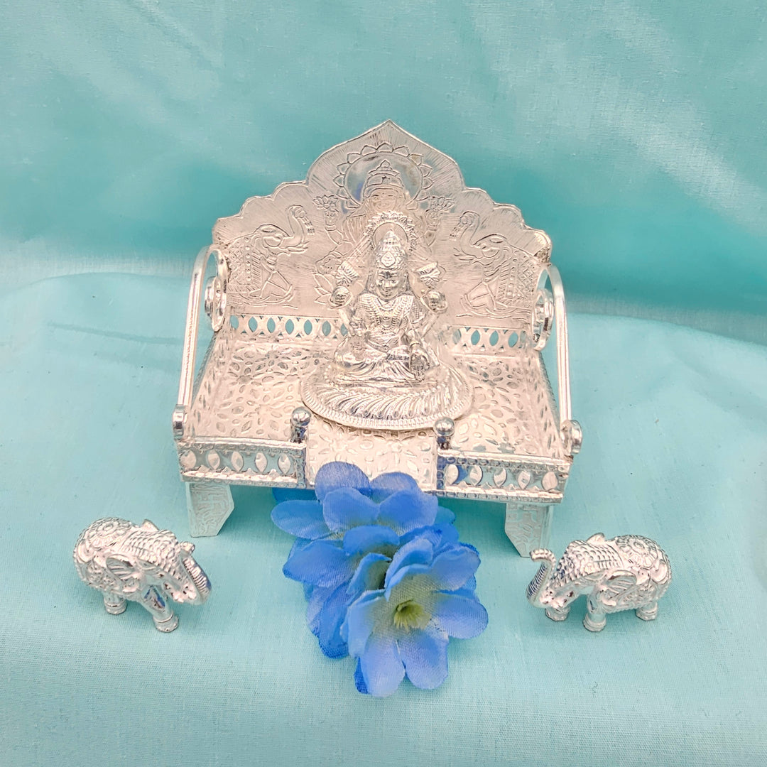 Silver Pooja mandir