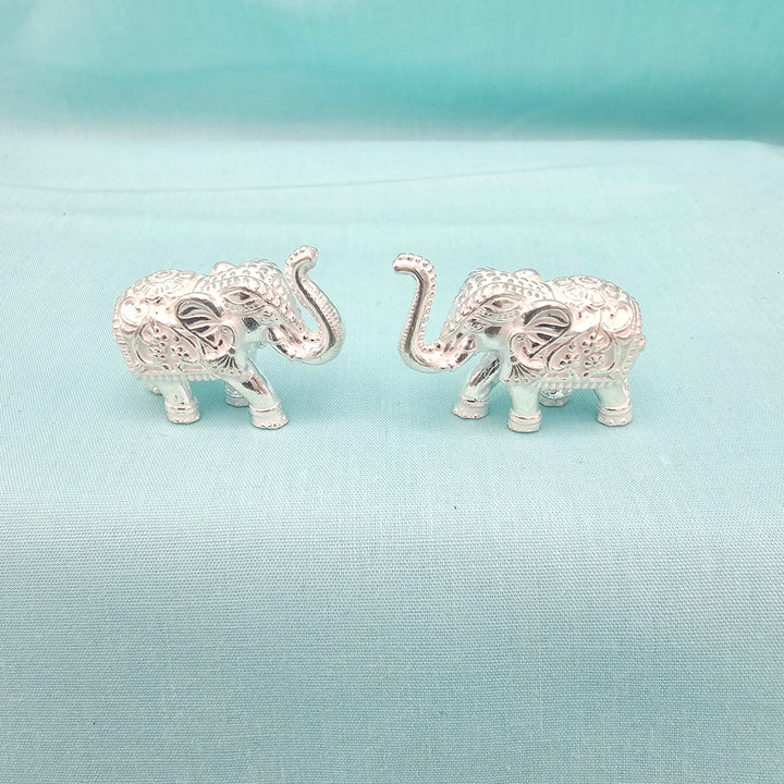 Small Silver Elephants