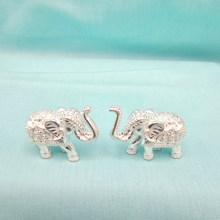 Small Silver Elephants