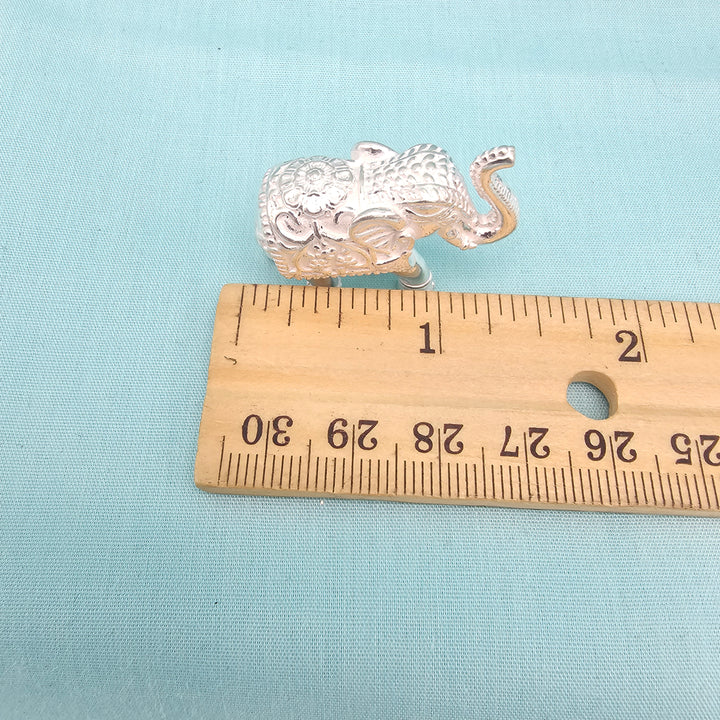 Small Silver Elephants