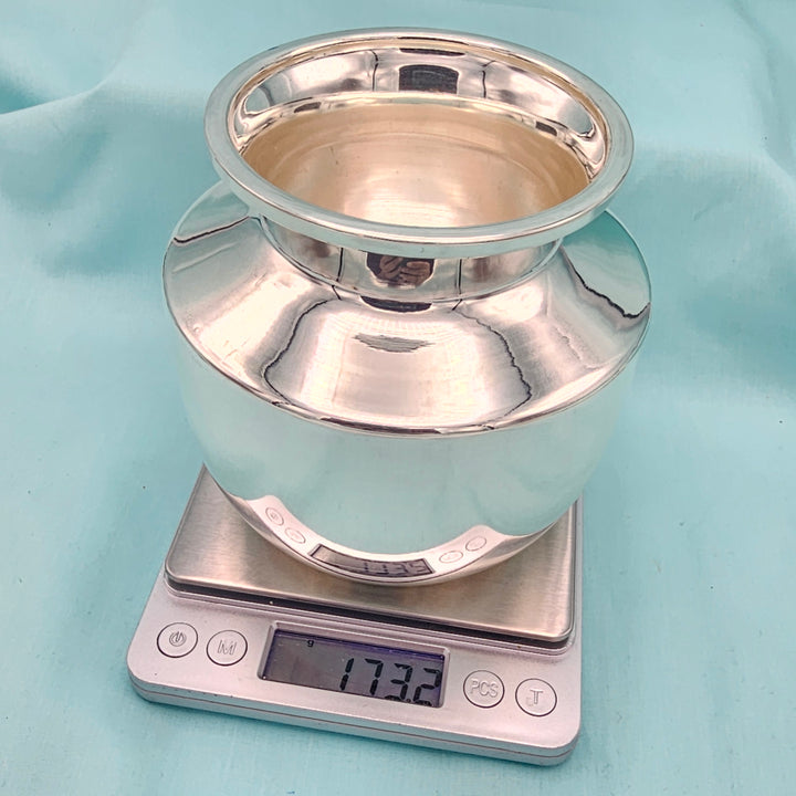 4.5" Silver plain Kalasam