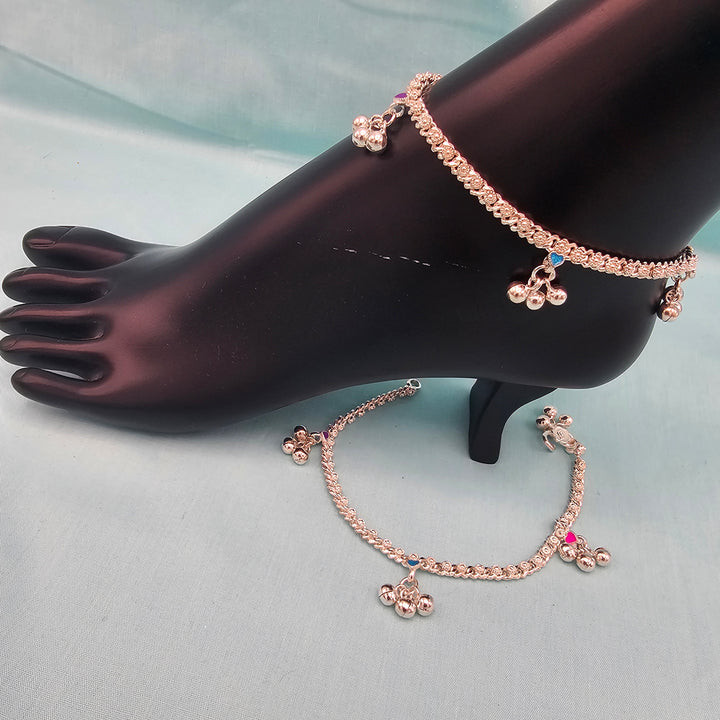 7.5" Kids Silver anklets