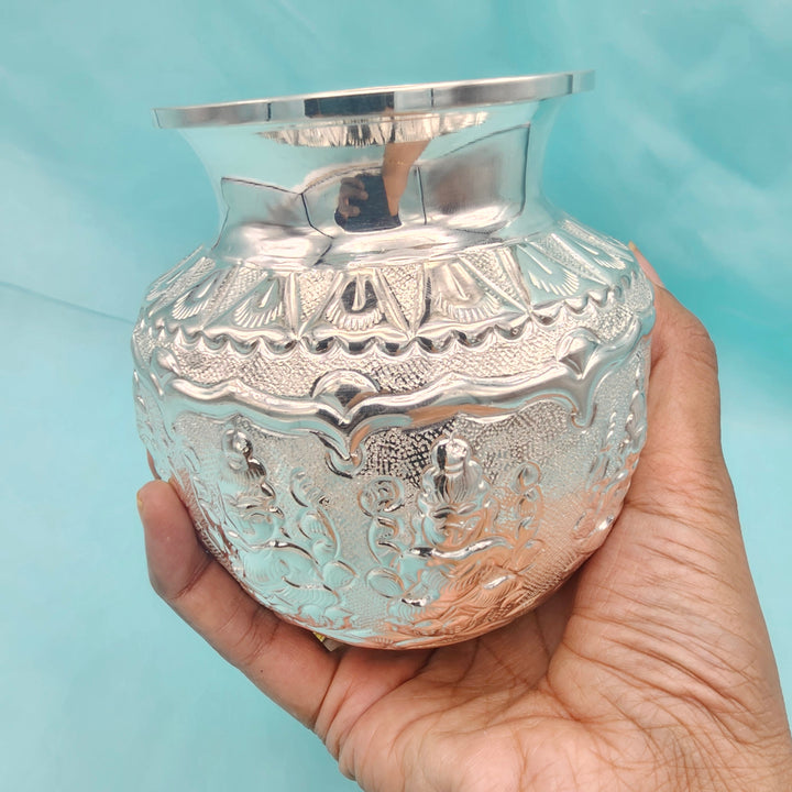 4.25" Ashta laxmi Kalasam