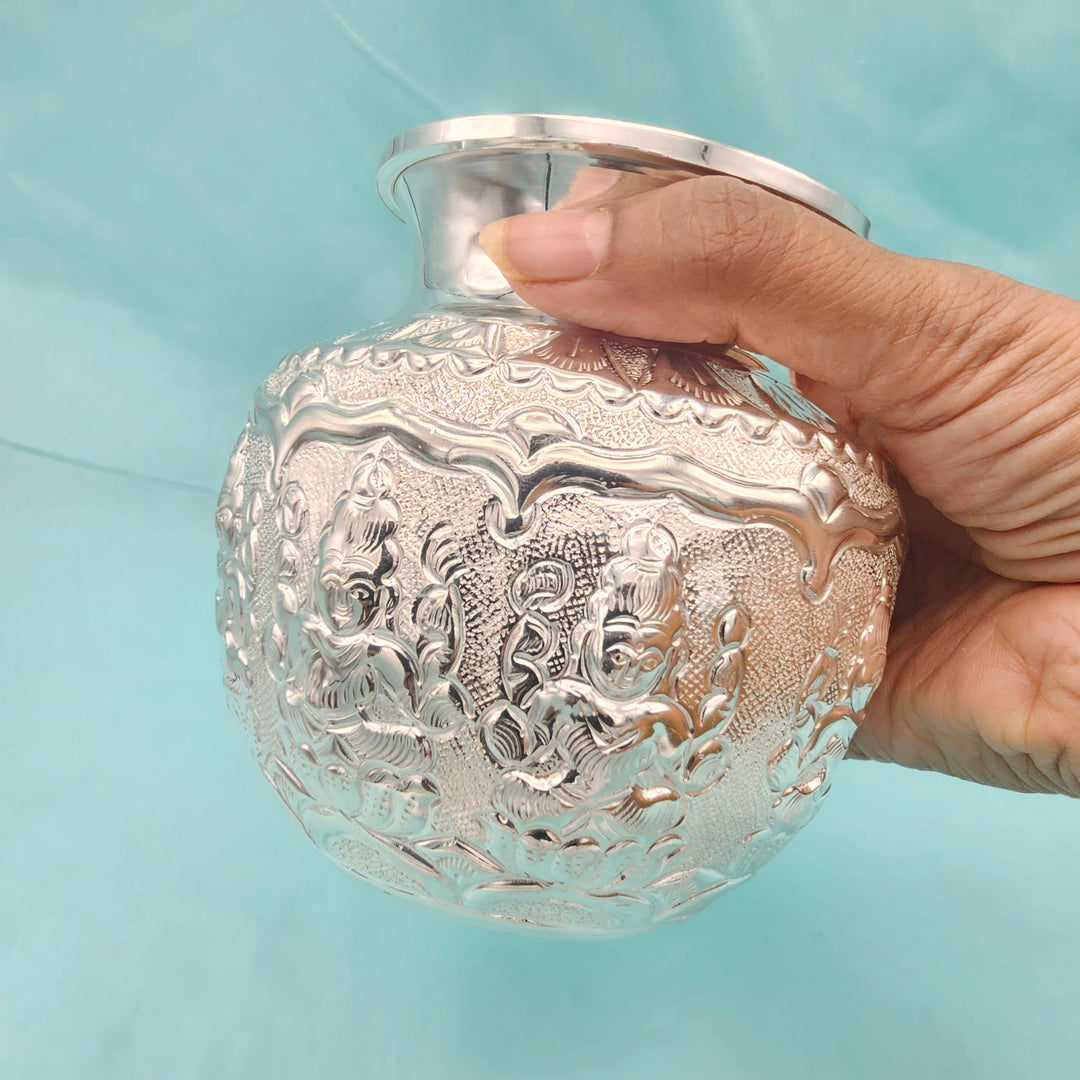 4.25" Ashta laxmi Kalasam