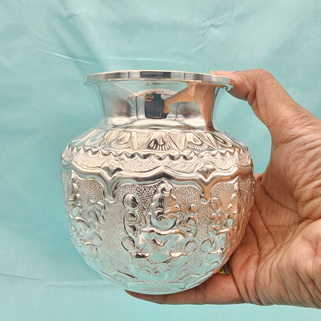 4.25" Ashta laxmi Kalasam