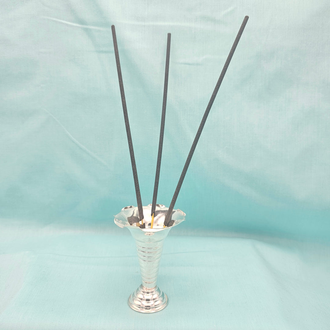 Silver Agarbatti stand