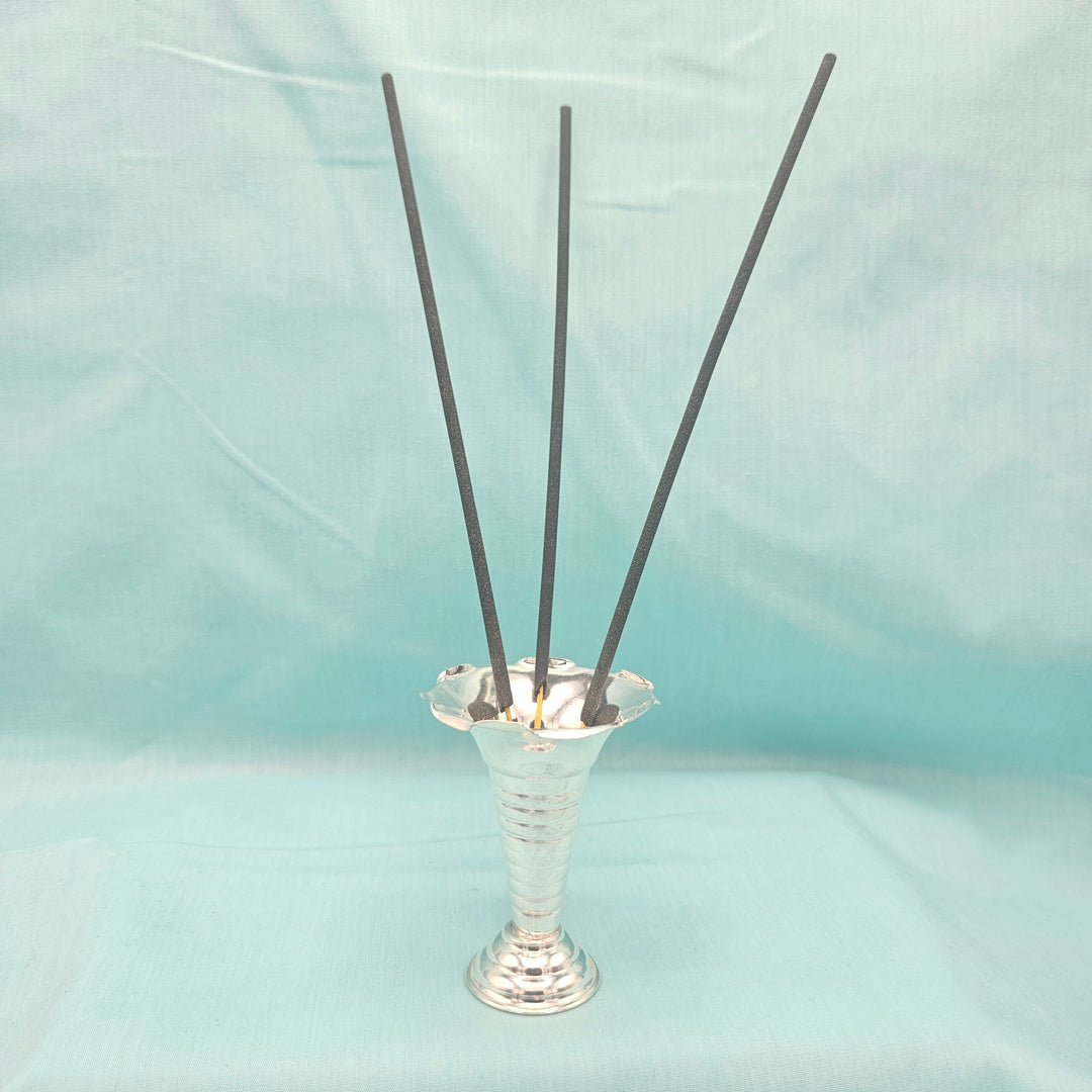 Silver Agarbatti stand