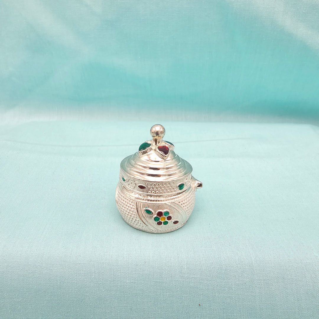Silver Kumkum box