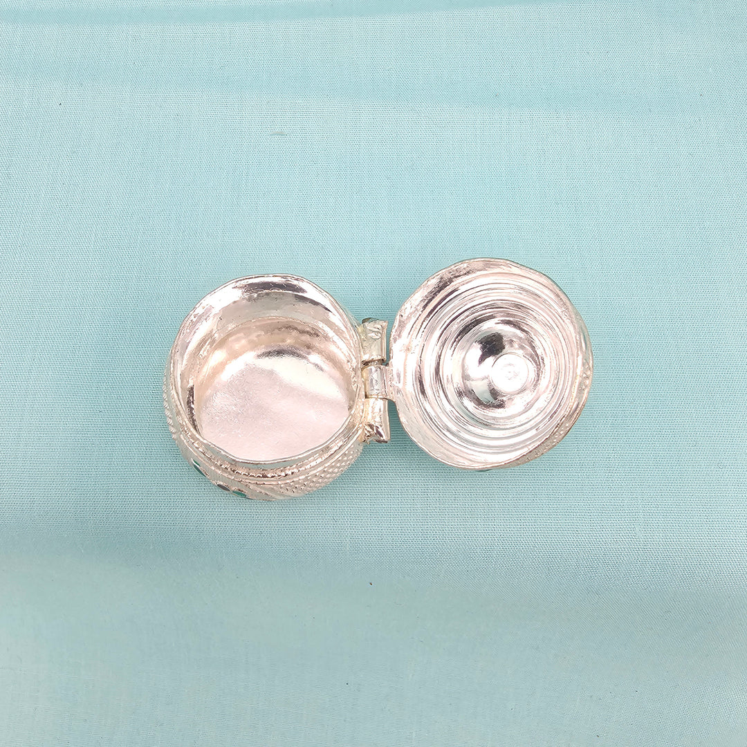 Silver Kumkum box