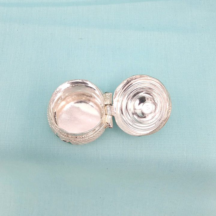 Silver Kumkum box