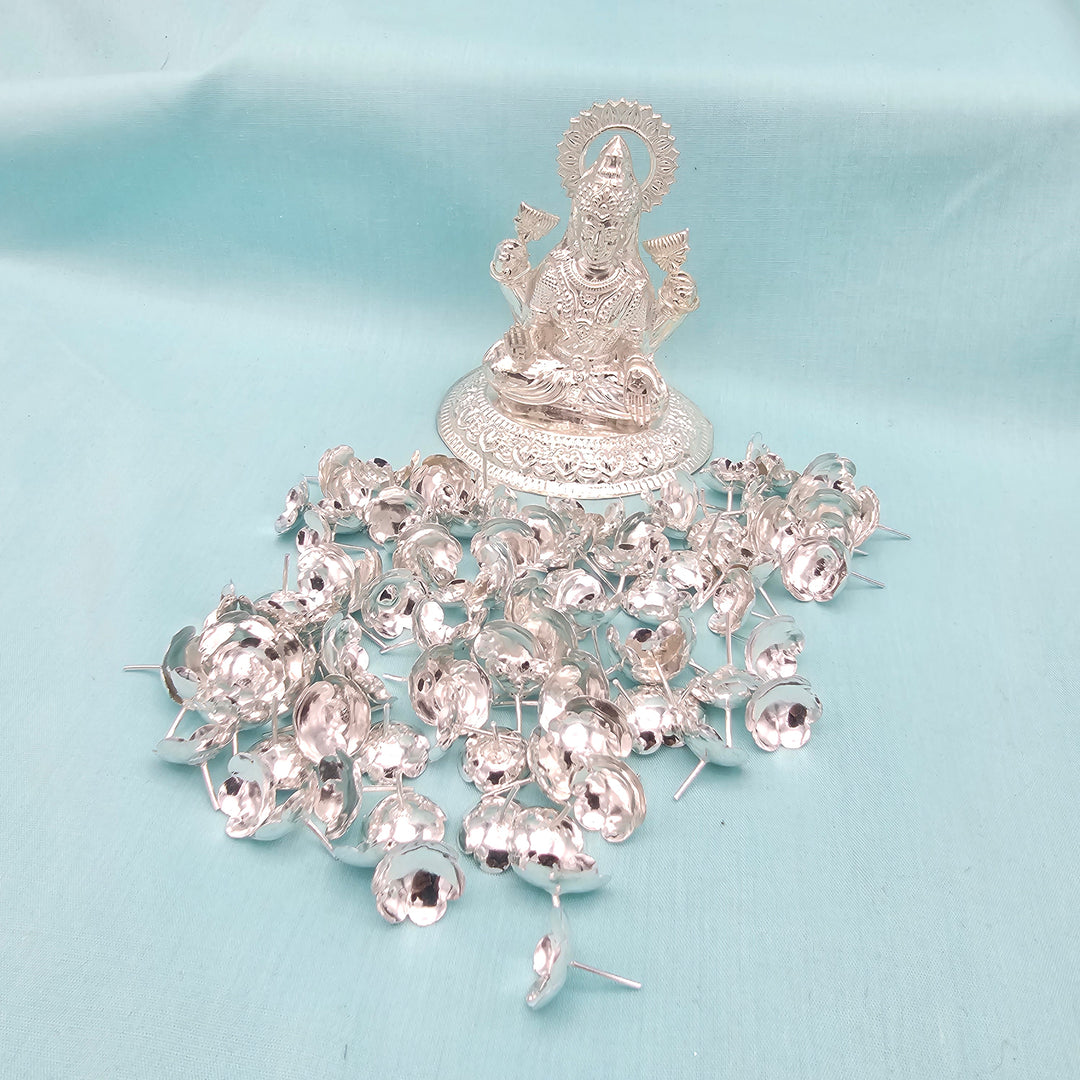 Pure Silver 108 flowers