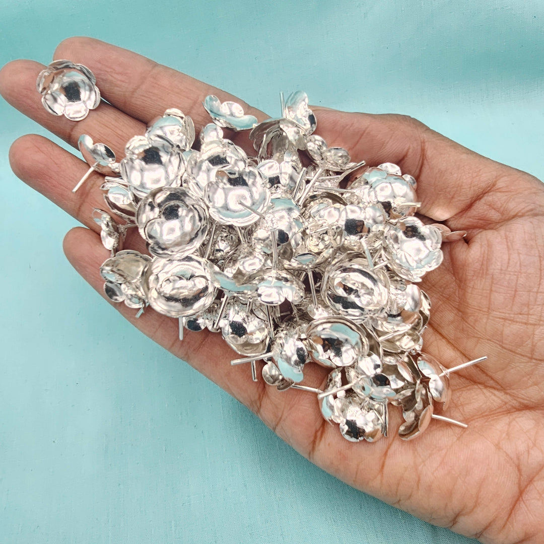 Pure Silver 108 flowers