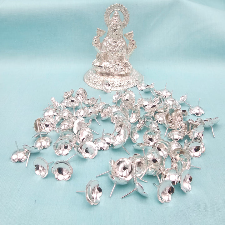 Pure Silver 108 flowers