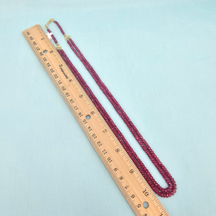 2L-20" Ruby Beads Chain