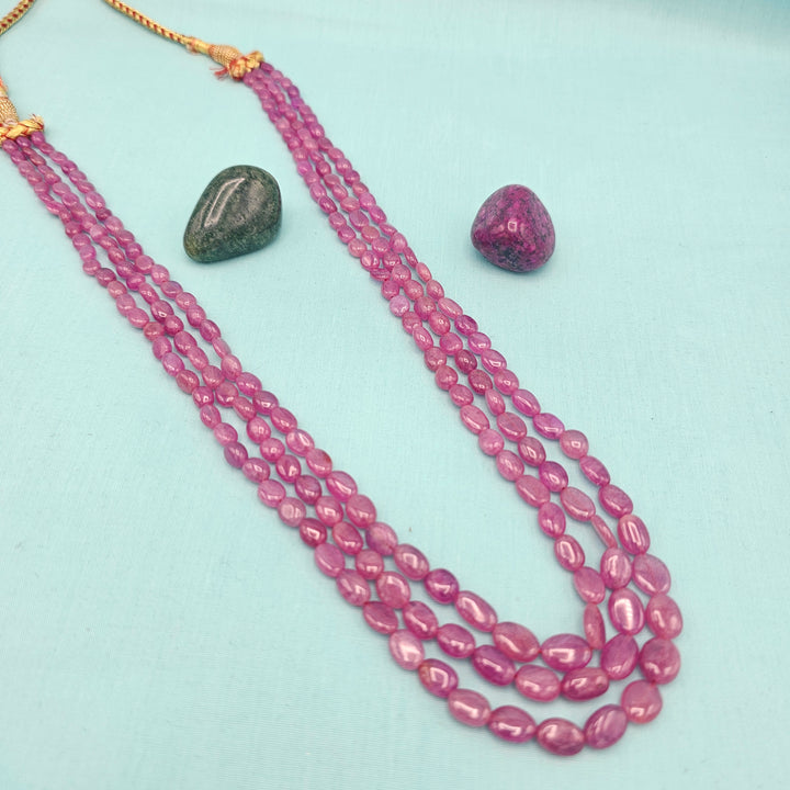 3L AAA+ Ruby Oval Beads