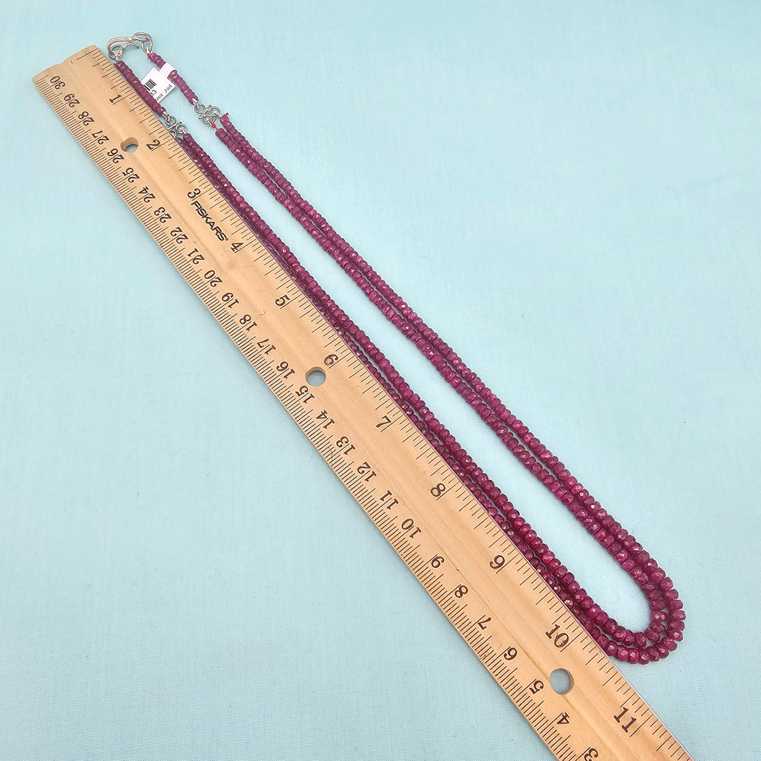 2L-20" Ruby Beads Chain