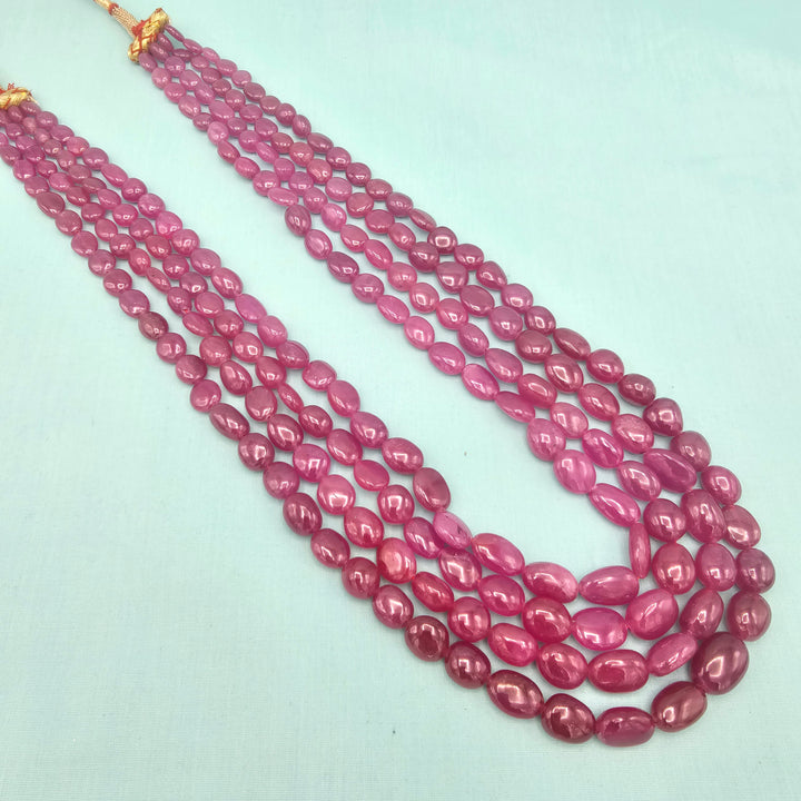 4L-24" AAA+ Ruby Beads Chain