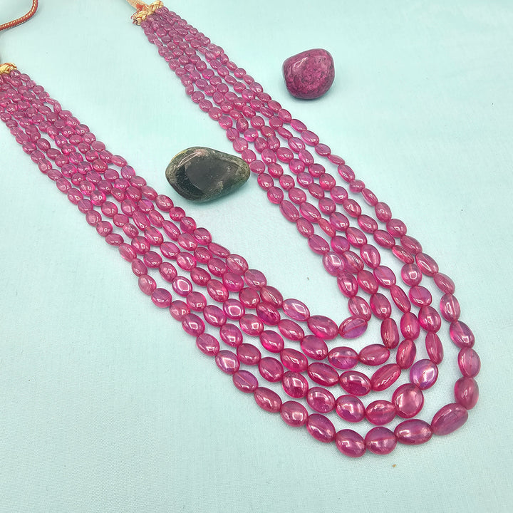 5L AAA+ Ruby Beads Chain