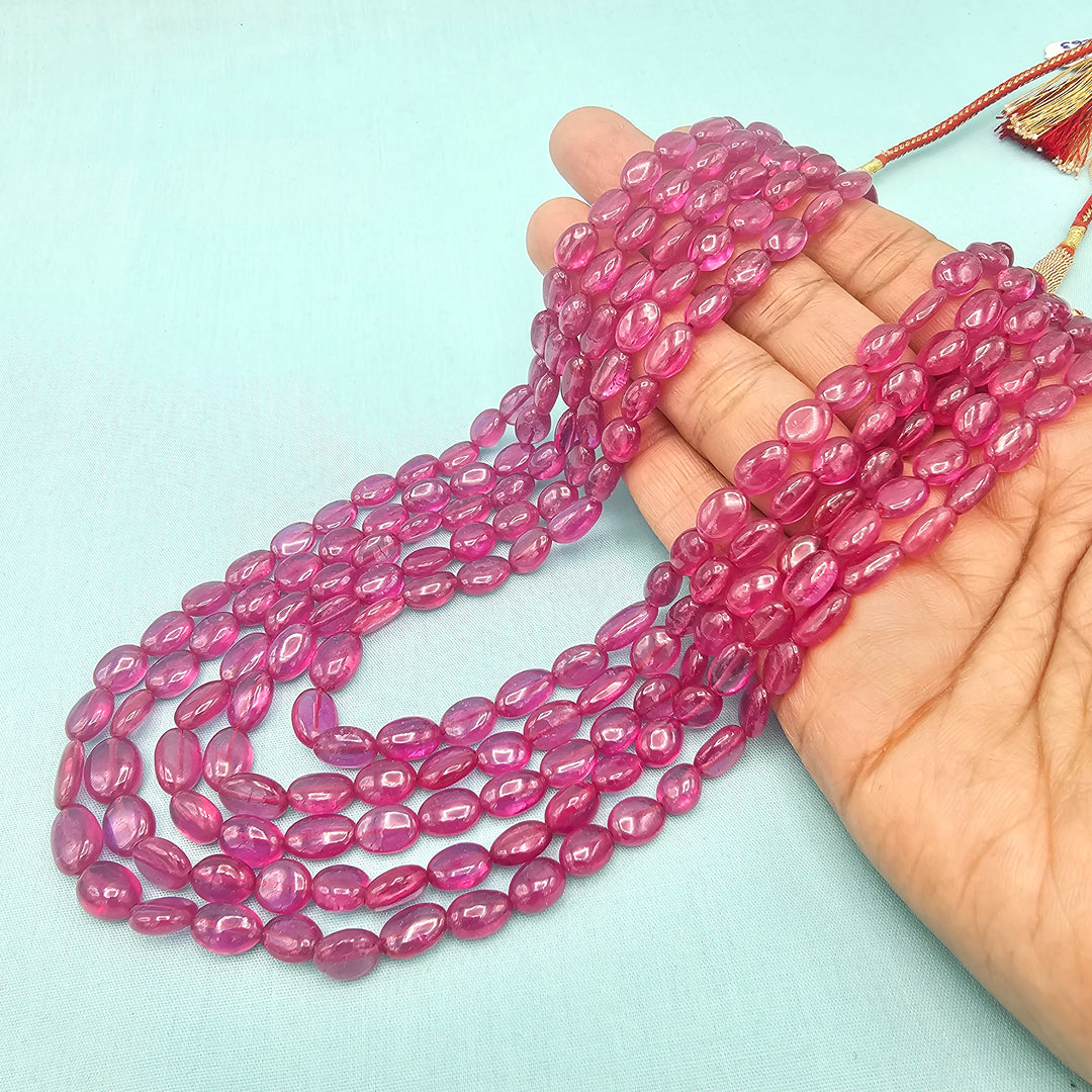 5L AAA+ Ruby Beads Chain