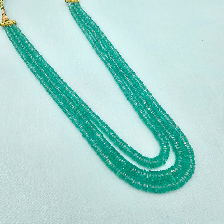 3 Strands Emerald Beads