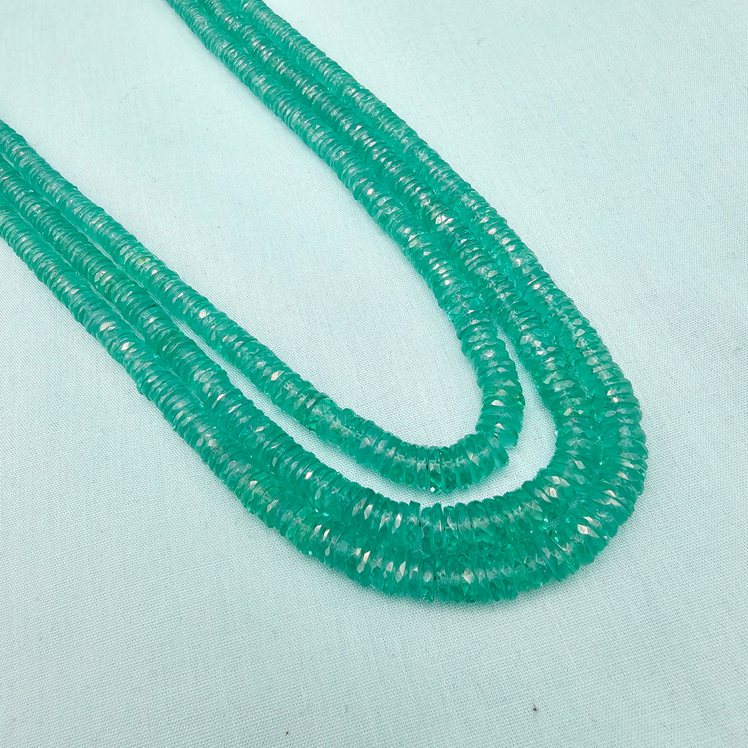 3 Strands Emerald Beads