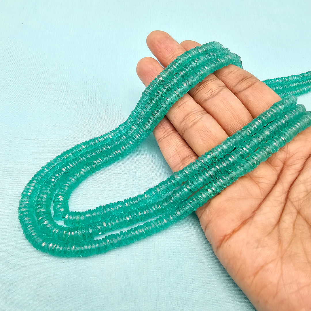 3 Strands Emerald Beads