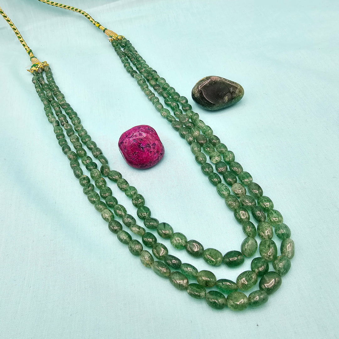 3L Emerald Strawberry Beads