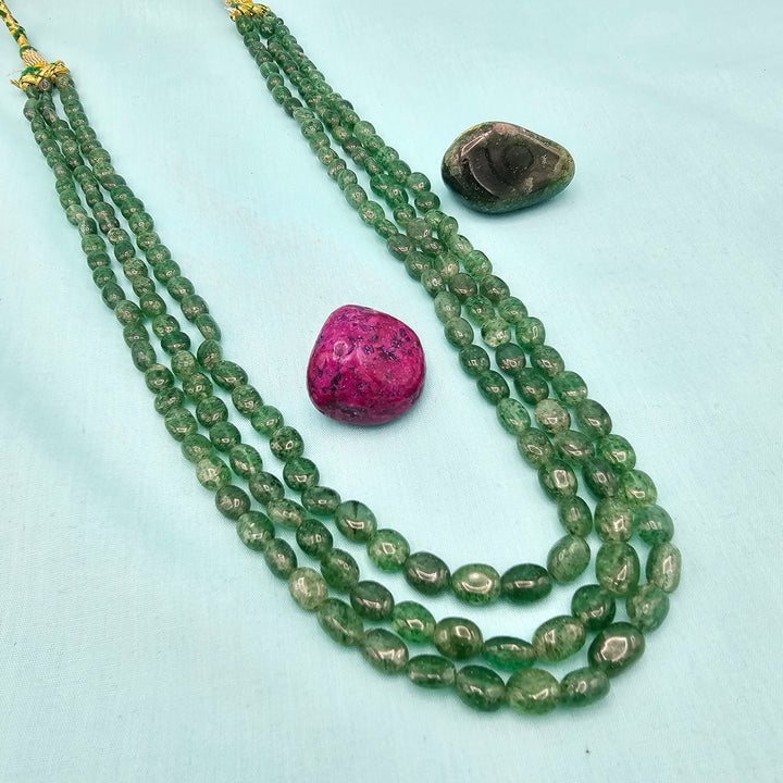 3L Emerald Strawberry Beads