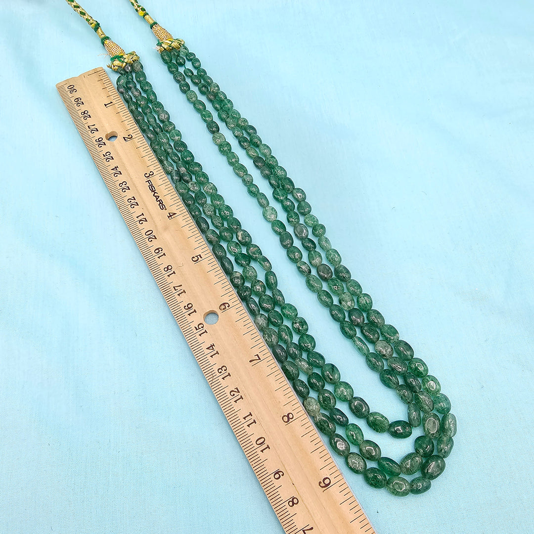 3L Emerald Strawberry Beads