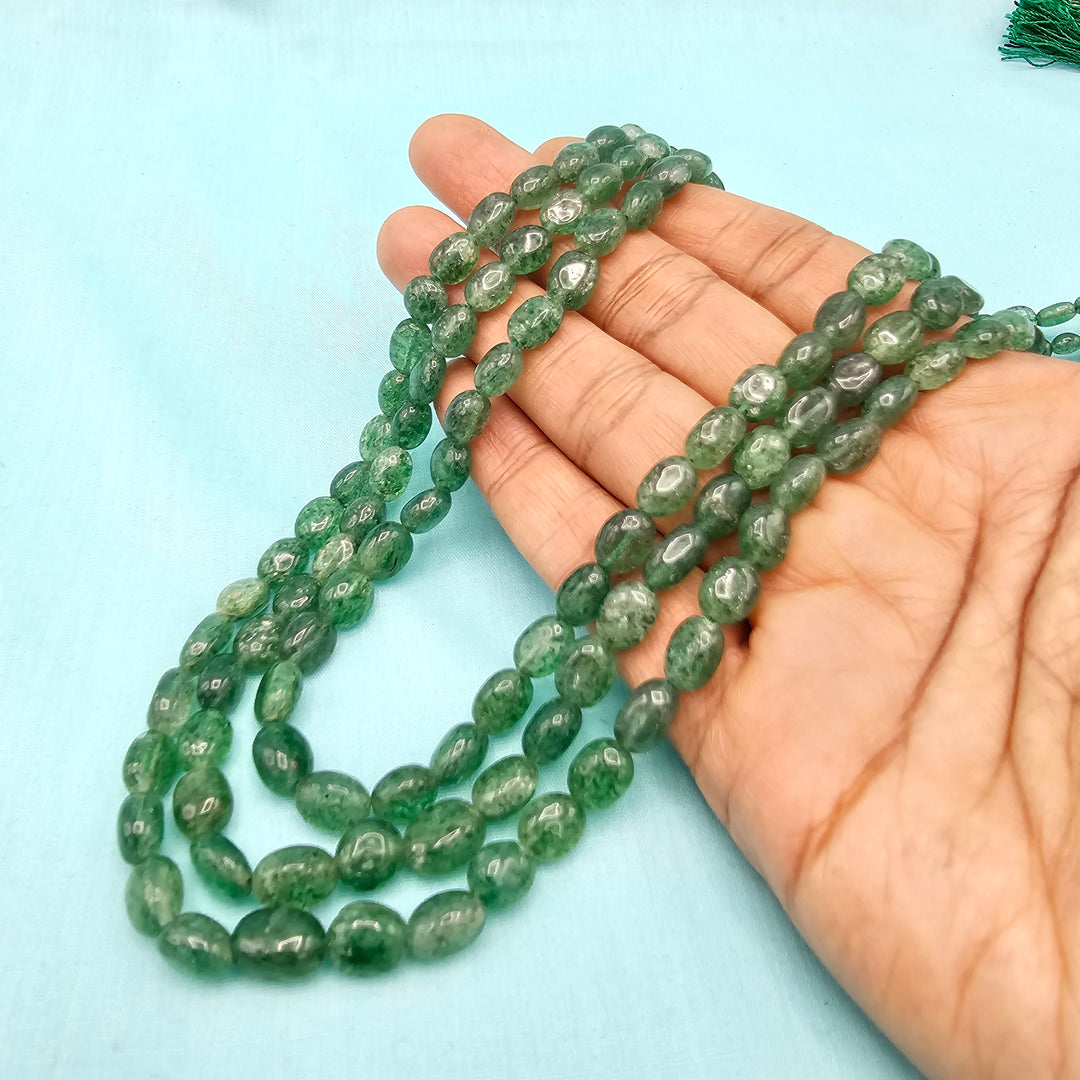 3L Emerald Strawberry Beads