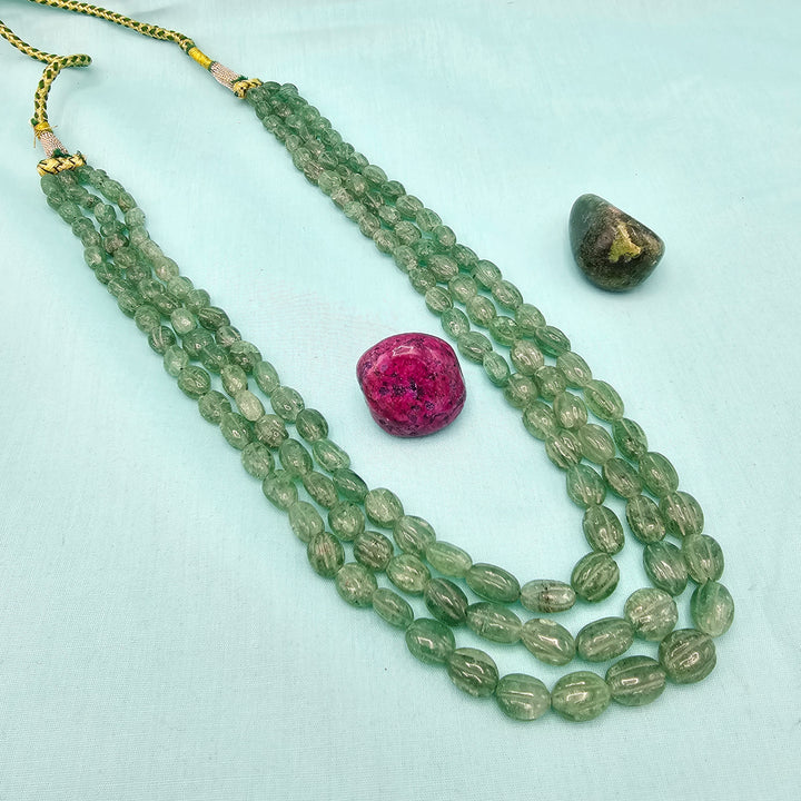 3L Emerald faceted Beads