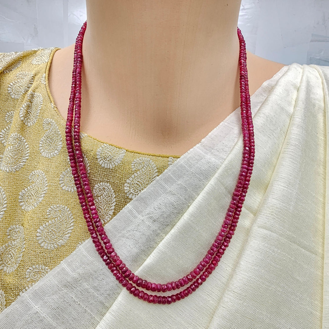 2L-20" Ruby Beads Chain
