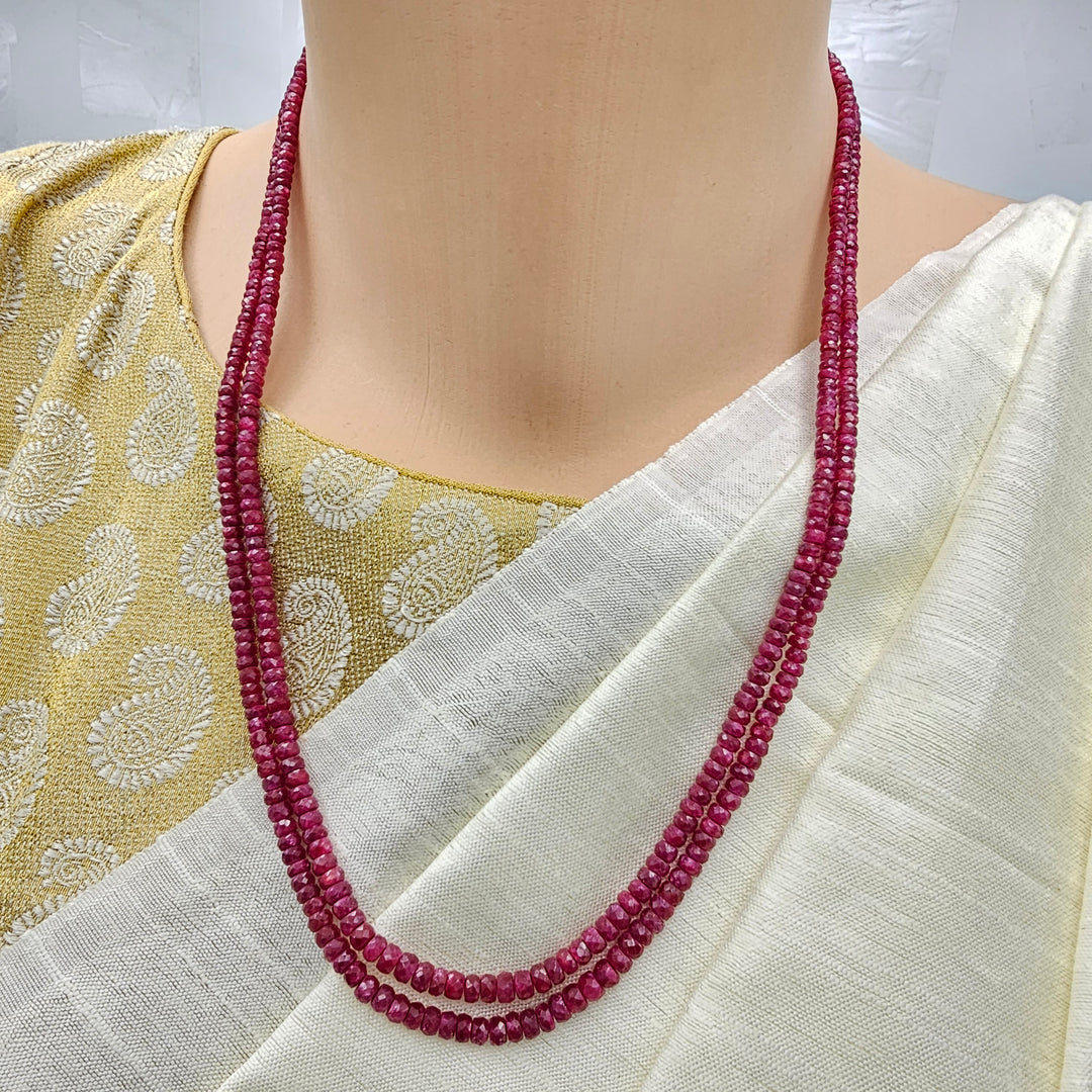 2L-20" Ruby Beads Chain